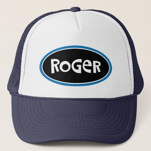 ROGER Trucker Hat Trucker Pet (Voorkant)