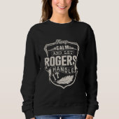 Rogers Achternaam Shirt Rogers Naam Verjaardag (Voorkant)
