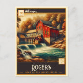 Rogers, Arkansas |  BRIEFKAART (Voorkant)