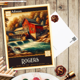 Rogers, Arkansas | BRIEFKAART