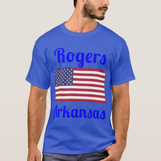 Rogers Arkansas Stijlvolle Prints1 T-shirt (Voorkant)