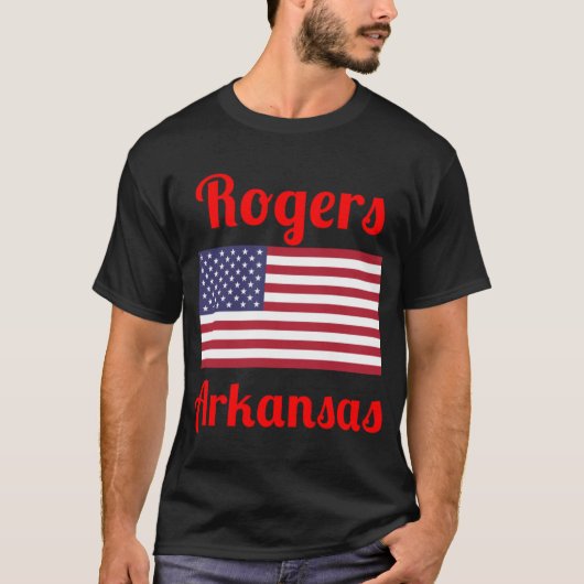 Rogers Arkansas Stijlvolle Prints3 T-shirt (Voorkant)