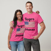 Rogers Arkansas Stijlvolle Prints T-shirt (Unisex)
