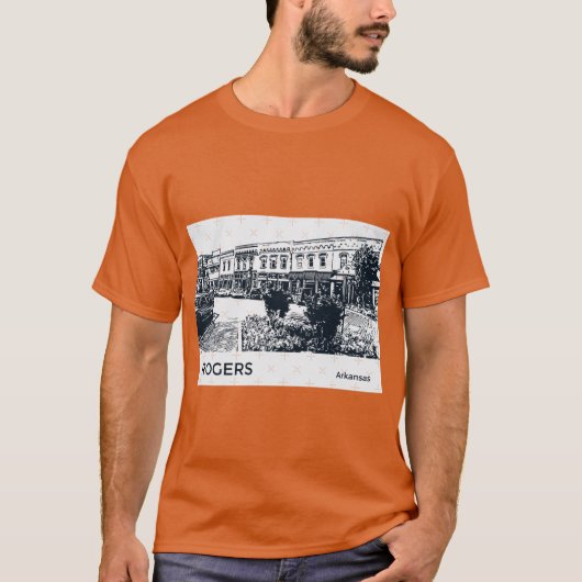 Rogers Arkansas T-shirt (Voorkant)