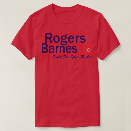 Rogers Barnes T-shirt (Design voorkant)