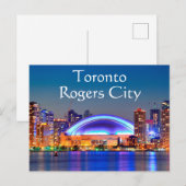 Rogers City Toronto Canada Briefkaart (Voorkant / Achterkant)