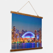 Rogers City Toronto Hangend Wandkleed (Gebogen)