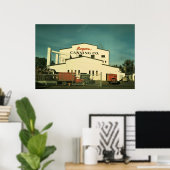 Rogers erwten in plant Milton-Freewater OF Poster (Thuiskantoor)