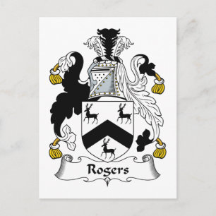 Rogers Family Crest Briefkaart