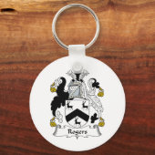 Rogers Family Crest Sleutelhanger (Voorkant)
