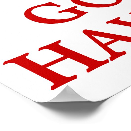 Rogers GHawk Basketball Mascot Poster - Tall (Hoek)