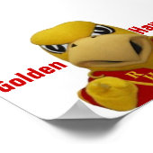Rogers Golden Hawk Costumed Mascot Poster (Hoek)