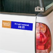 Rogers' Reddingen Sterilisatie bumpersticker (Op Truck)