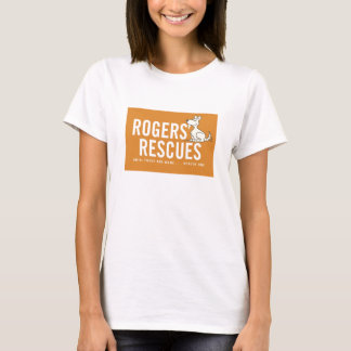 Rogers redt lange hoes voor vrouwen met T-shirt