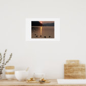 ROGERS ROCK LAKE GEORGE NY POSTER (Keuken)