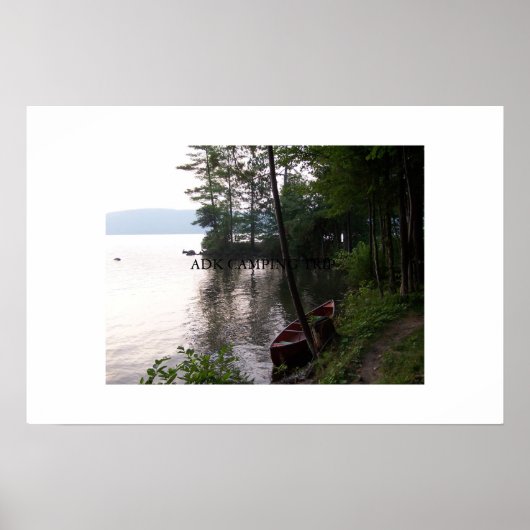 ROGERS ROCK LAKE GEORGE NY POSTER (Voorkant)