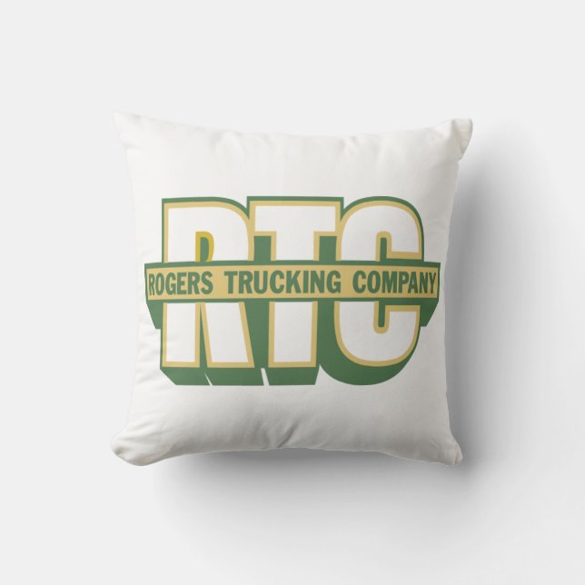 Rogers Trucking Company Buitenkussen (Voorkant)