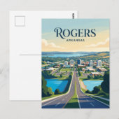 Rogers USA Briefkaart (Voorkant / Achterkant)