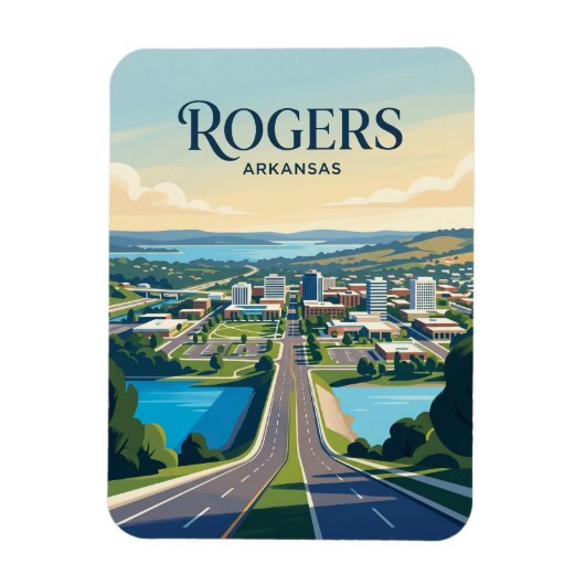 Rogers USA Magneet (Verticaal)