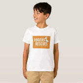 Rogers'Resculeert Kind met korte hoes T-shirt (Voorkant volledig)