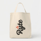 Rogge herbruikbare kruidzak tote bag (Voorkant)