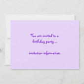 Rogge in Paars Kaart (Achterkant)