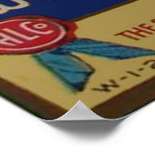  rogge Whiskey Liquor Retro Advertisement Poster (Hoek)