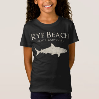 roggebstrand nh shark haai t-shirt