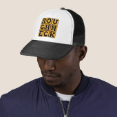 Roghnek, olierijder trucker pet (In situ)