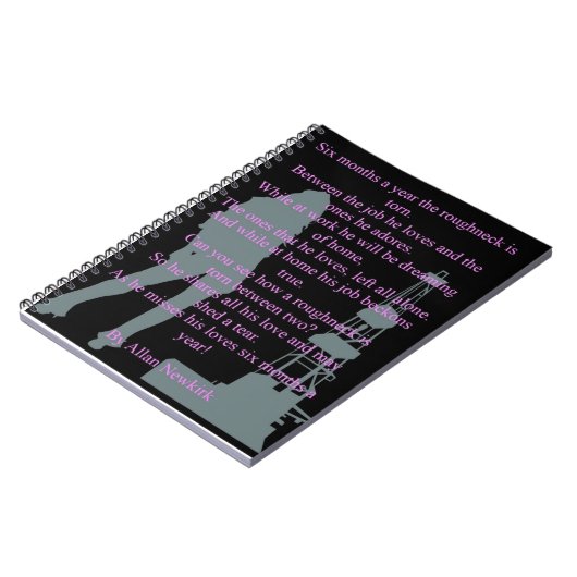 Roghnek torn notebook notitieboek (Linkerzijde)