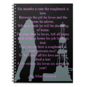 Roghnek torn notebook notitieboek (Voorkant)