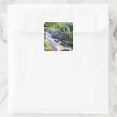 Rogie Falls, Schotland Vierkante Sticker (Tas)