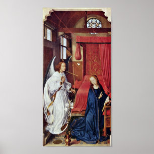 Rogier van der Weyden - Aankondiging Poster