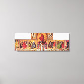 Rogier van der Weyden - Altar of Last Arrest Canvas Afdruk (Voorkant)