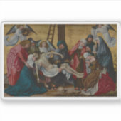 Rogier van der Weyden: De afzetting Sticker (Voorkant)