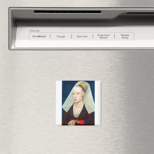 Rogier van der Weyden Portrait of a Lady Magneet (Insitu (Vaatwasser))