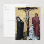 Rogier van der Weyden The Crucifixation Briefkaart (Voorkant / Achterkant)