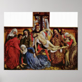 Rogier van der Weyden - Verdaling van het Kruis Poster (Voorkant)