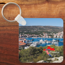 Rogoznica, Kroatië | Dalmatië | Adriatische Zee Sleutelhanger