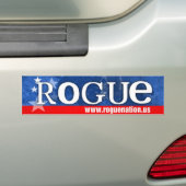 Rogue Bumpersticker (Op auto)