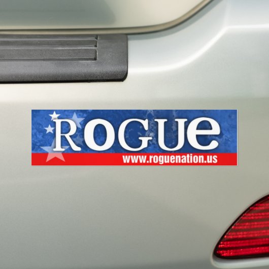 Rogue Bumpersticker (Op auto)