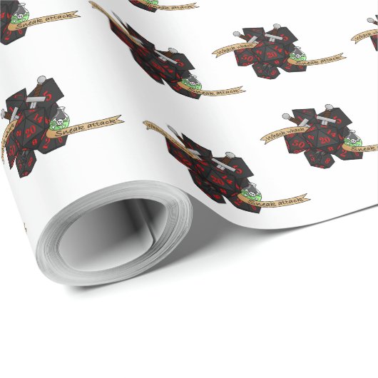 Rogue Dice Design Cadeaupapier (Rol Hoek)