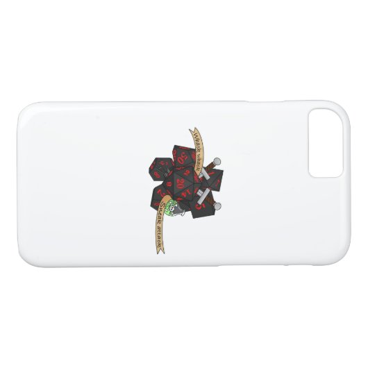 Rogue Dice Design Case-Mate iPhone Case (Achterkant (Horizontaal))