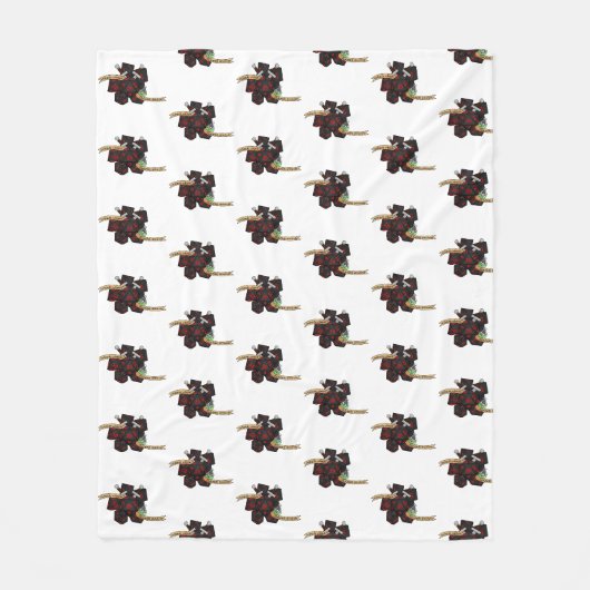 Rogue Dice Design Fleece Deken (Voorkant)