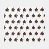 Rogue Dice Design Fleece Deken (Voorkant (Horizontaal))