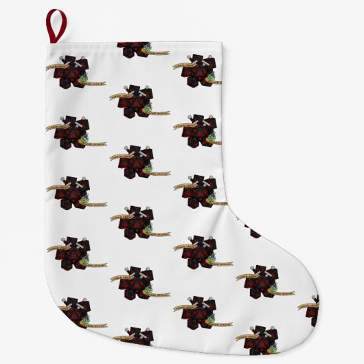 Rogue Dice Design Grote Kerstsok (Voorkant)