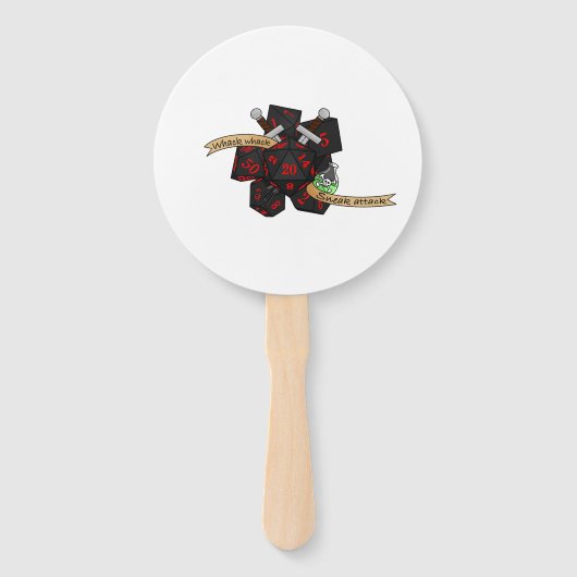 Rogue Dice Design Handwaaier (Voorkant)