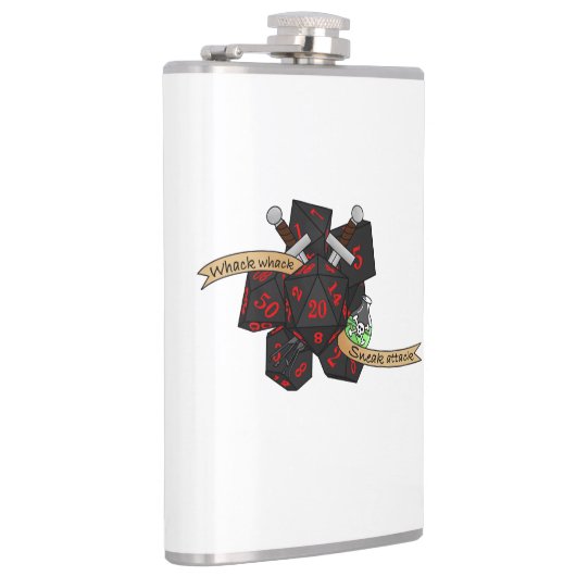 Rogue Dice Design Heupfles (Rechts)