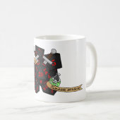 Rogue Dice Design Koffiemok (Voorkant rechts)