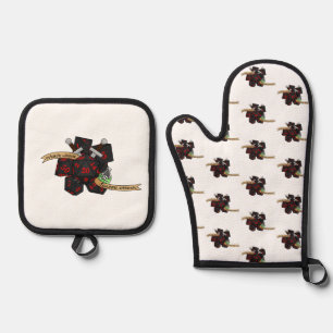 Rogue Dice Design Ovenwant & Pannenlap Set